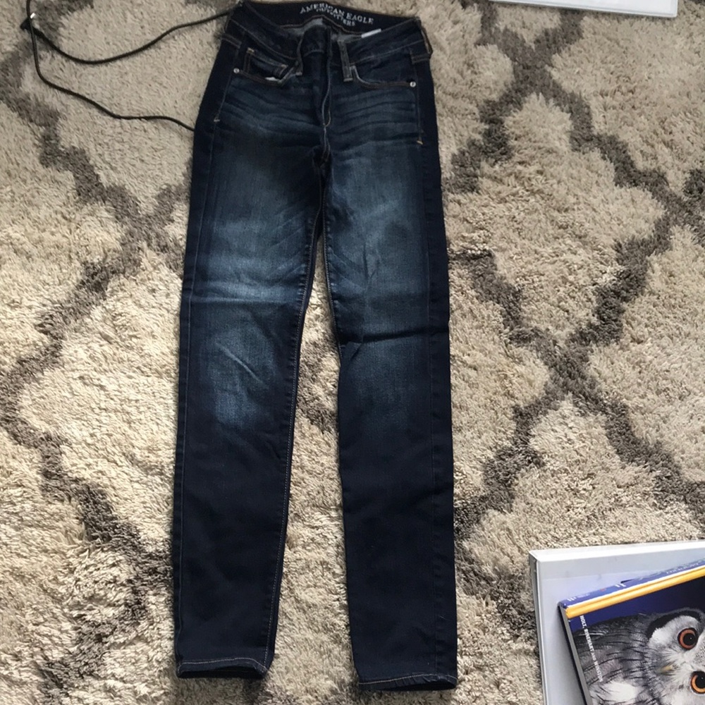 american eagle blue jeans